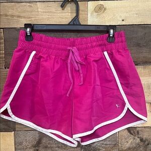 Pink athletic/running shorts, Danskin, size M (8-10)